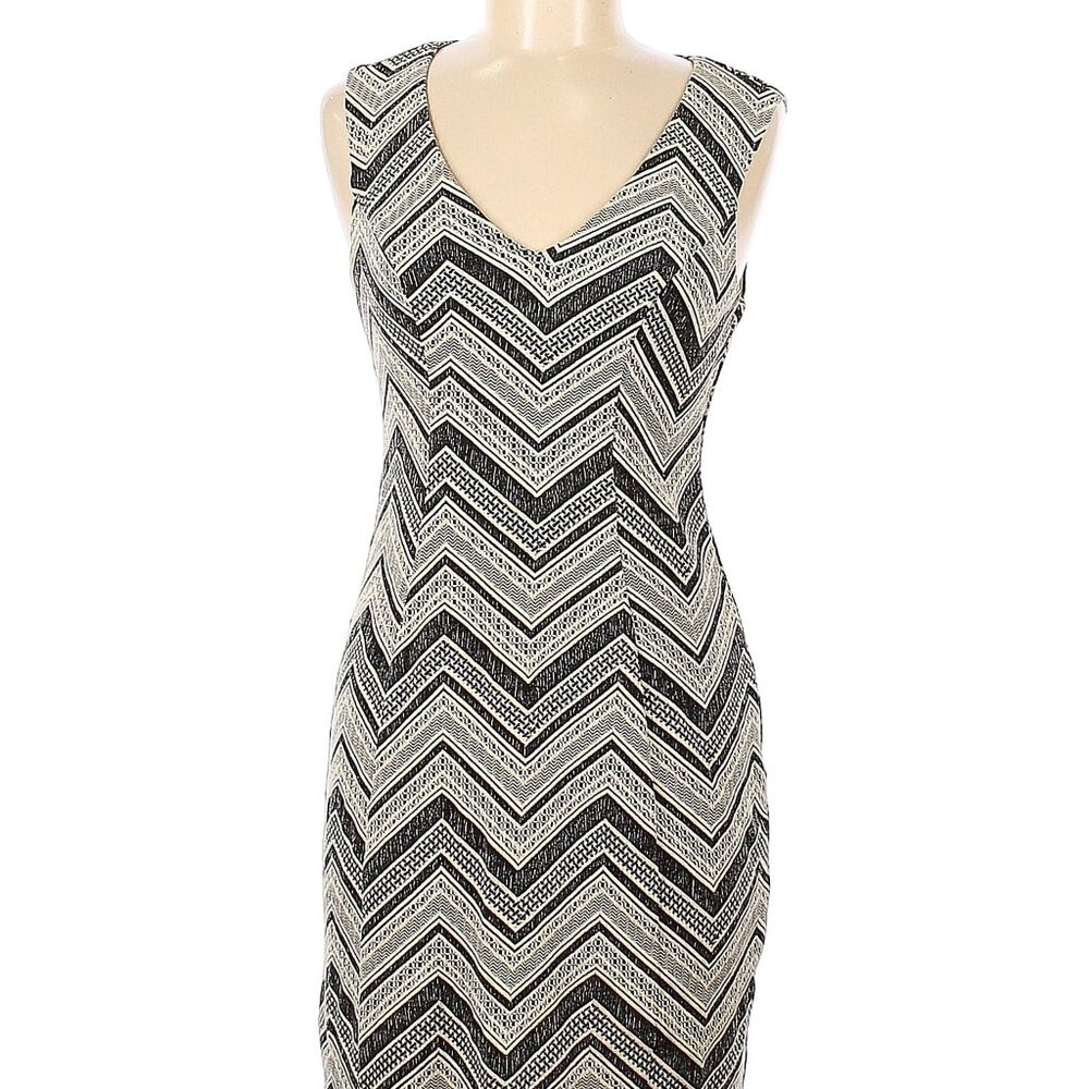 Chelsea & Violet Chevron Pattern Dress - Size XS